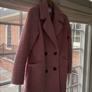 POPSUGAR Pink Teddy Jacket